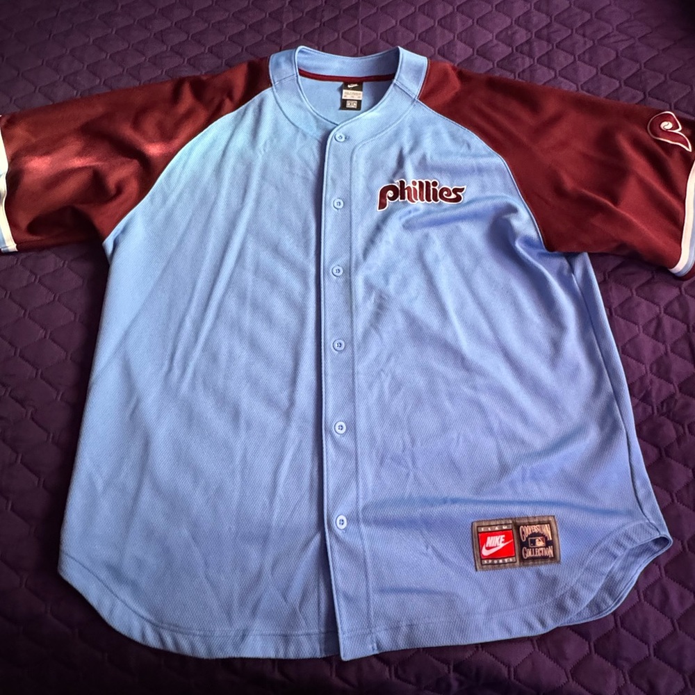 Phillies Jersey, Throwback Cooperstown NIKE